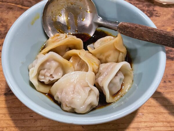 姪浜中華「門際飯荘」で餃子